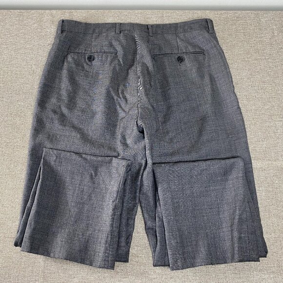 J.Crew Thompson Wool Dress Pants Men's 33 x 32 Mid Rise Gray Business Office - Picture 8 of 16